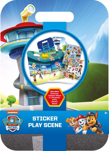 Paw Patrol Sticker Play Scene - Anilas UK