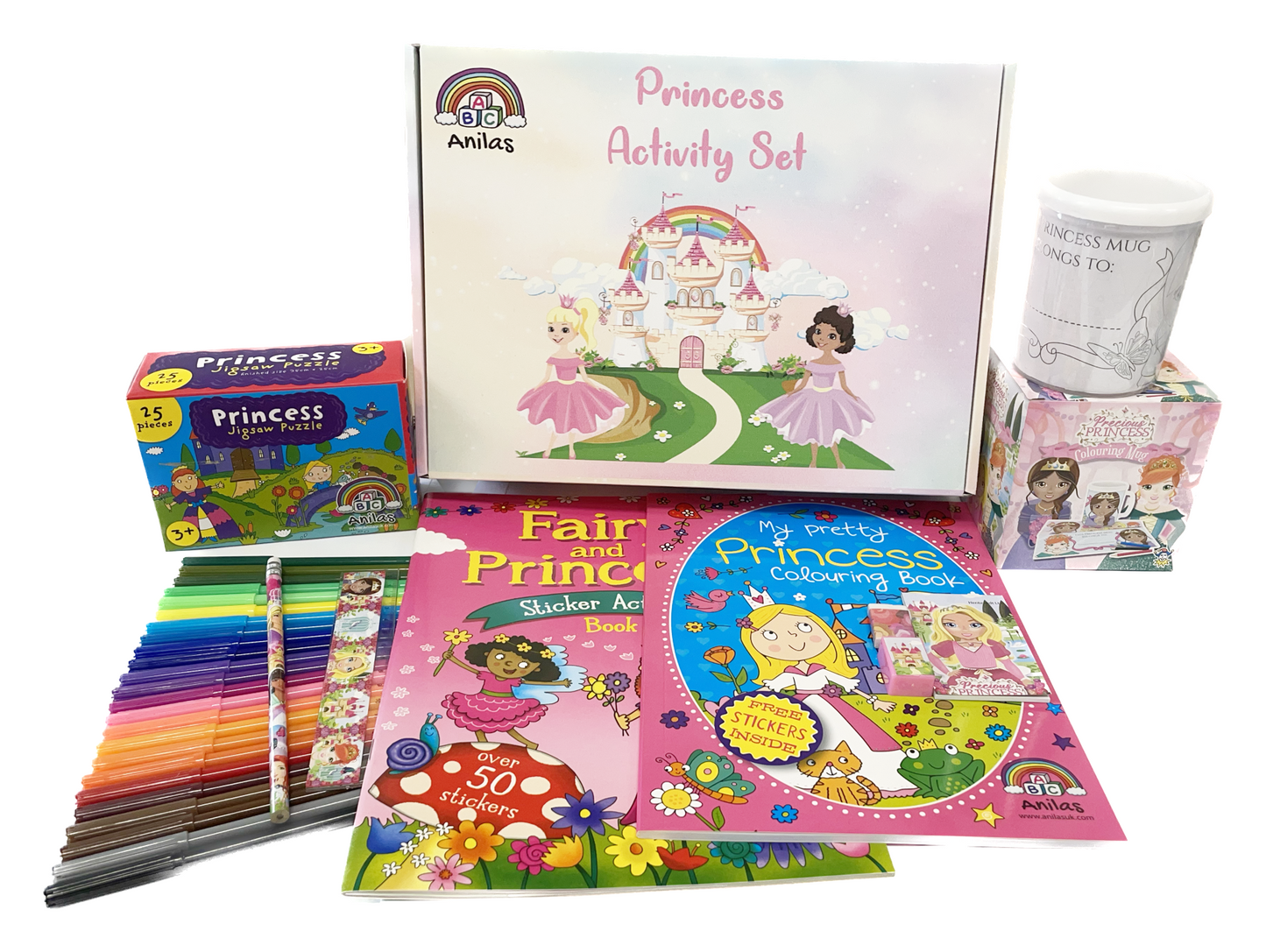 Mega Princess Activity Set - Anilas UK