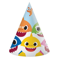 Baby Shark Party Hats (Pack of 6)