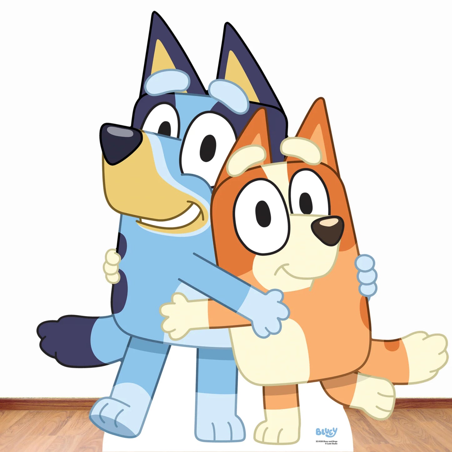 Bluey and Bingo Cardboard Cut Out 91cm - Anilas UK