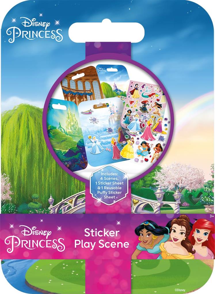 Disney Princess Sticker Play Scene - Anilas UK