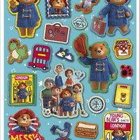 Paddington Sparkly Reusable Foiled Stickers - Anilas UK