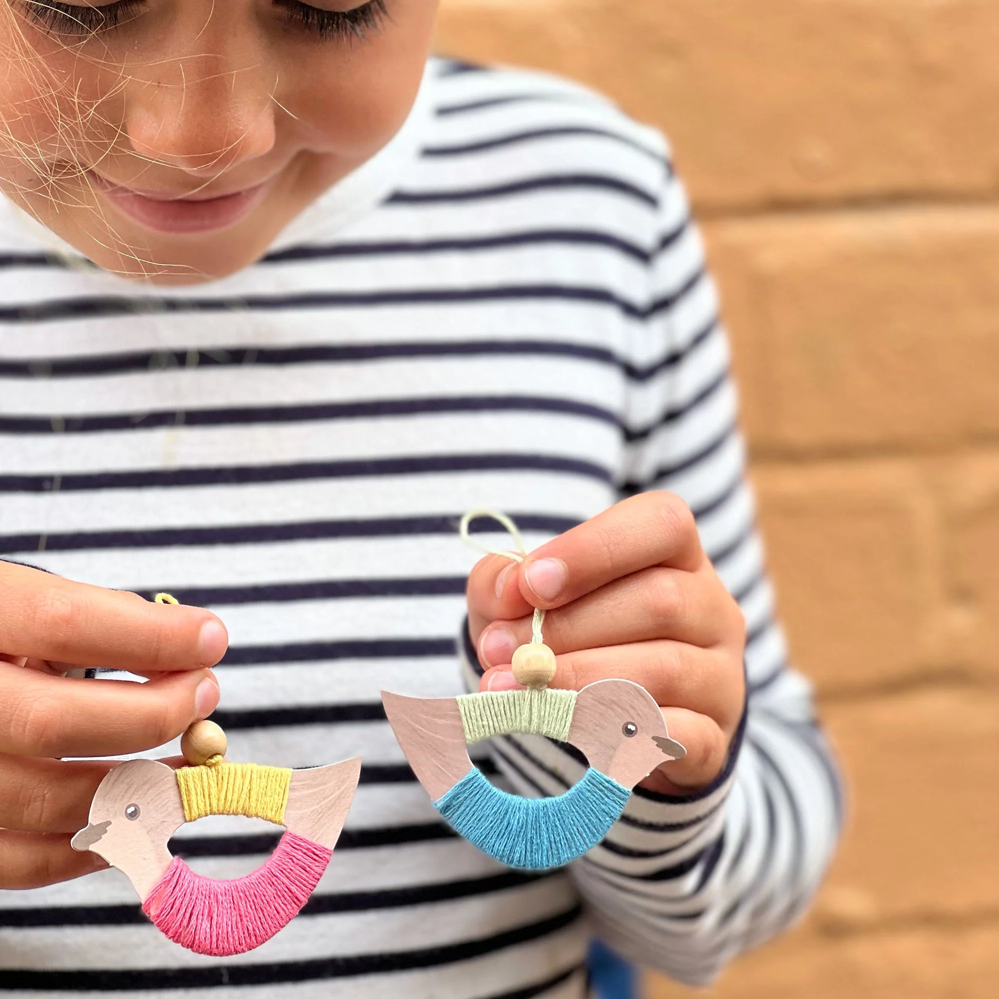Make Your Own Pastel Flying Bird Decorations - Anilas UK