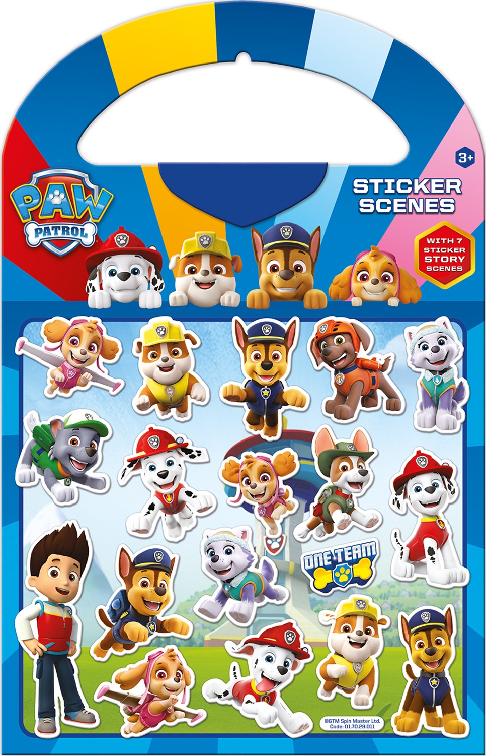 Paw Patrol Sticker Scene Activity Set - Anilas UK