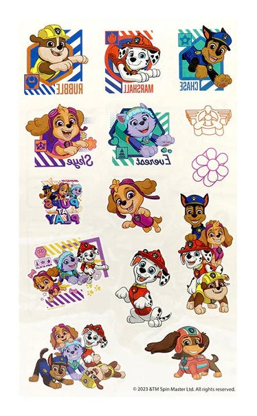 Paw Patrol Tattoos - Anilas UK