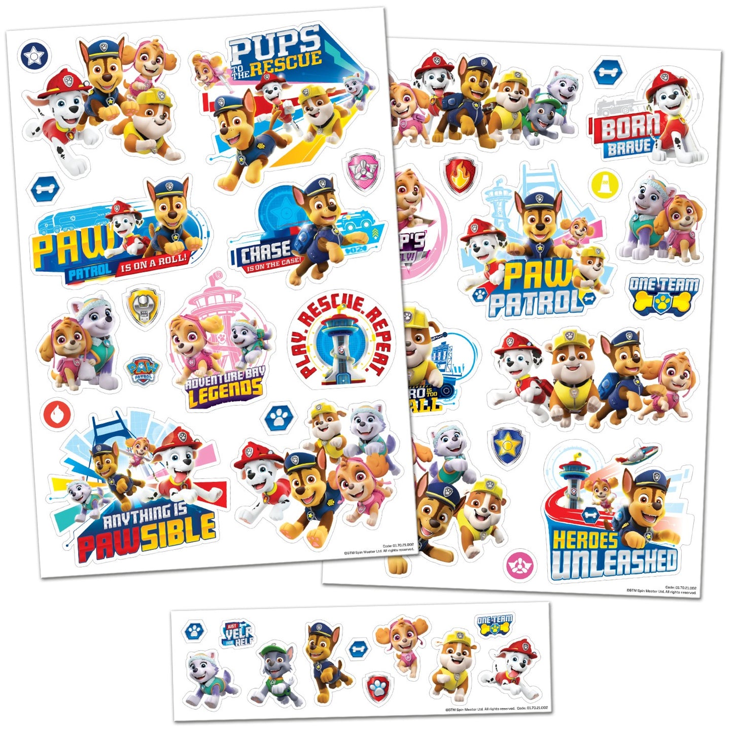 Paw Patrol Vinyl Decor Stickers - Anilas UK