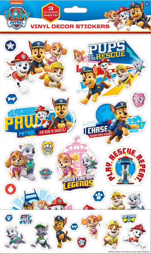 Paw Patrol Vinyl Decor Stickers - Anilas UK