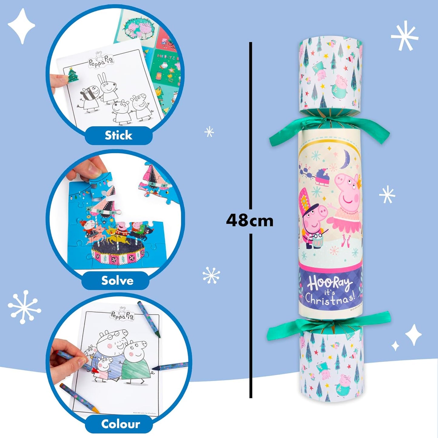 Peppa Pig Giant Christmas Cracker 55cm