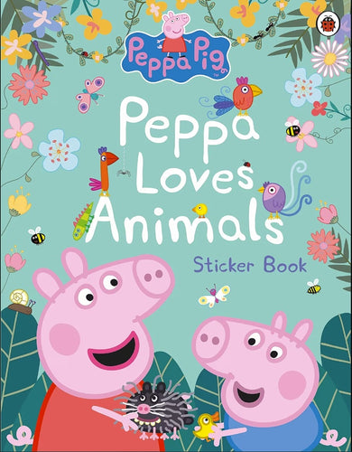 Peppa Loves Animals Sticker Book - Anilas UK