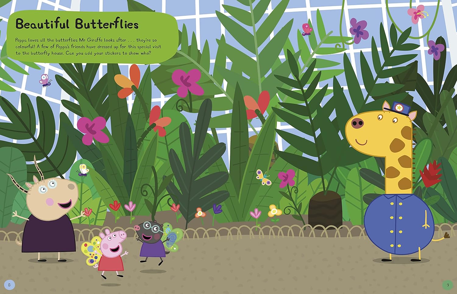 Peppa Pig: Day at the Zoo Sticker Book - Anilas UK