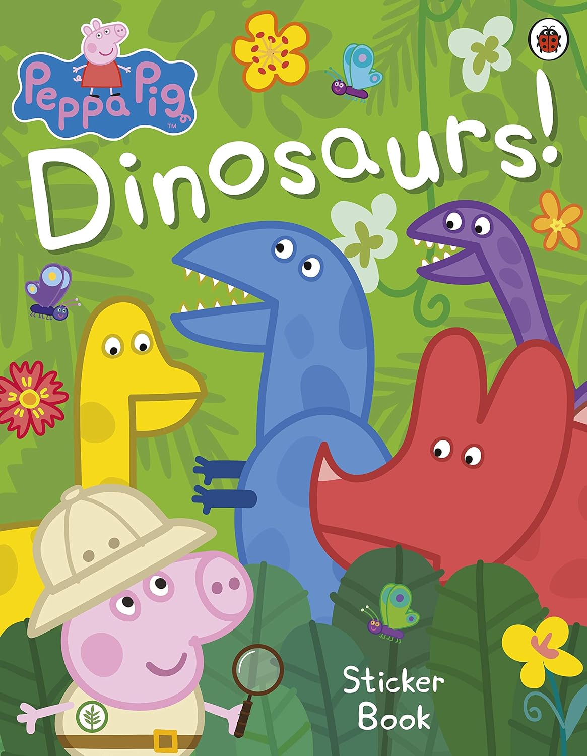 Peppa's Pig Dinosaur Sticker Book - Anilas UK