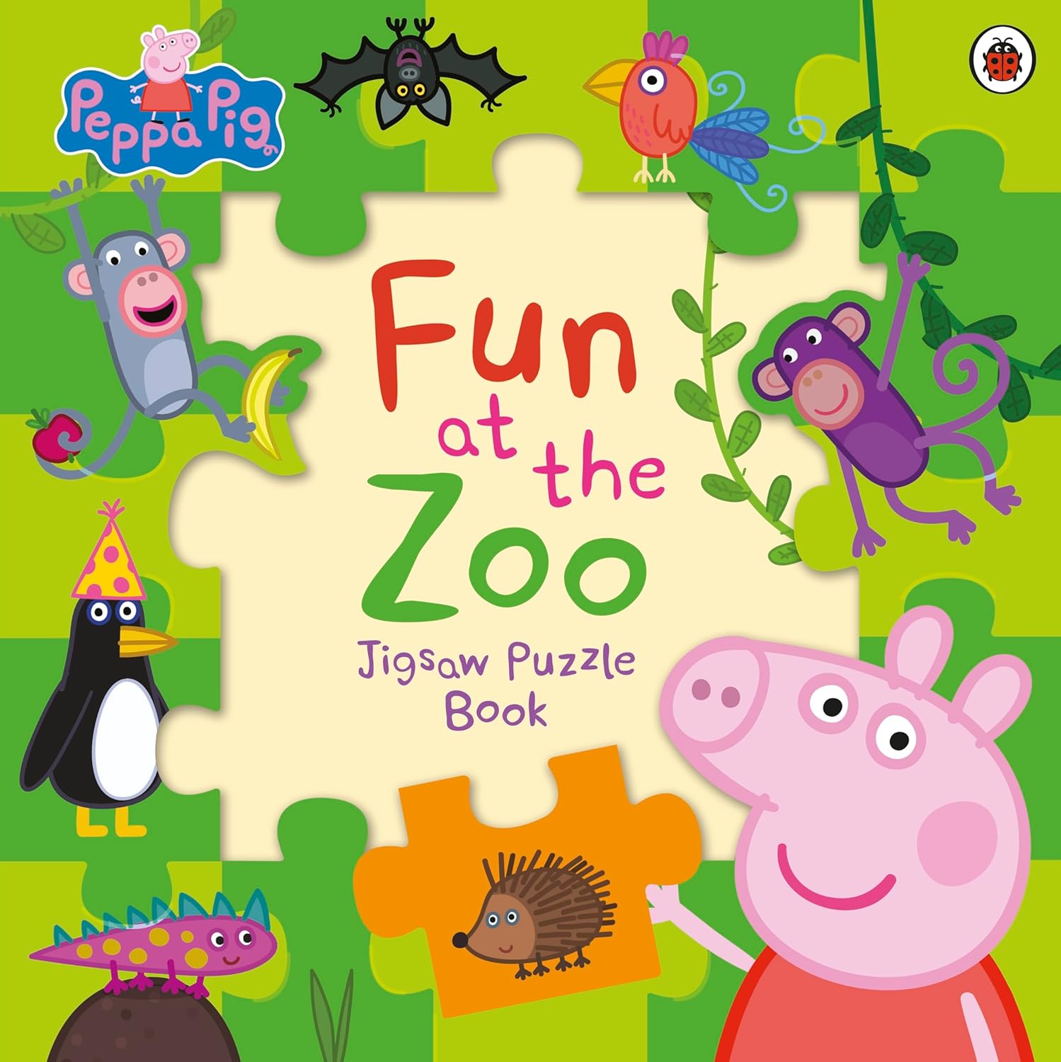 Peppa Pig: Fun at the Zoo Jigsaw Puzzle Book - Anilas UK