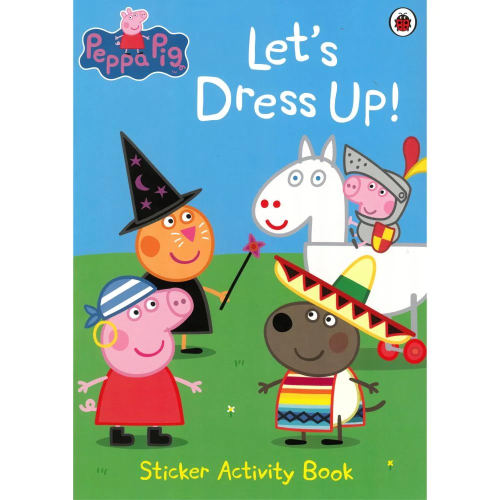 Peppa's Pig Let's Dress Up Sticker Book - Anilas UK