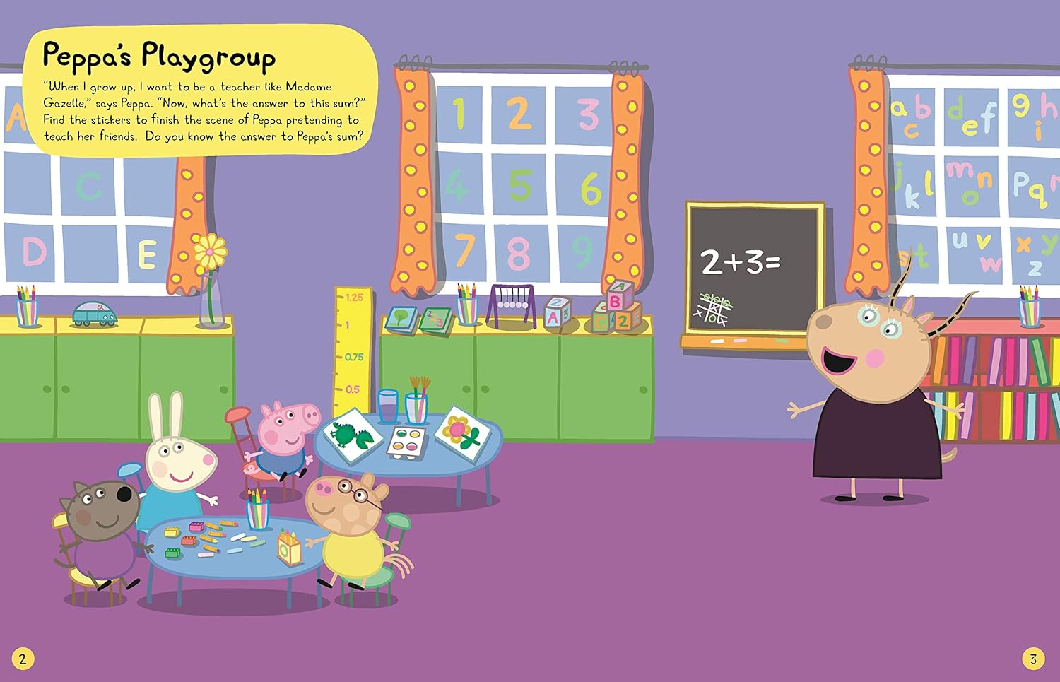 Peppa's Pig Let's Pretend Sticker Book - Anilas UK