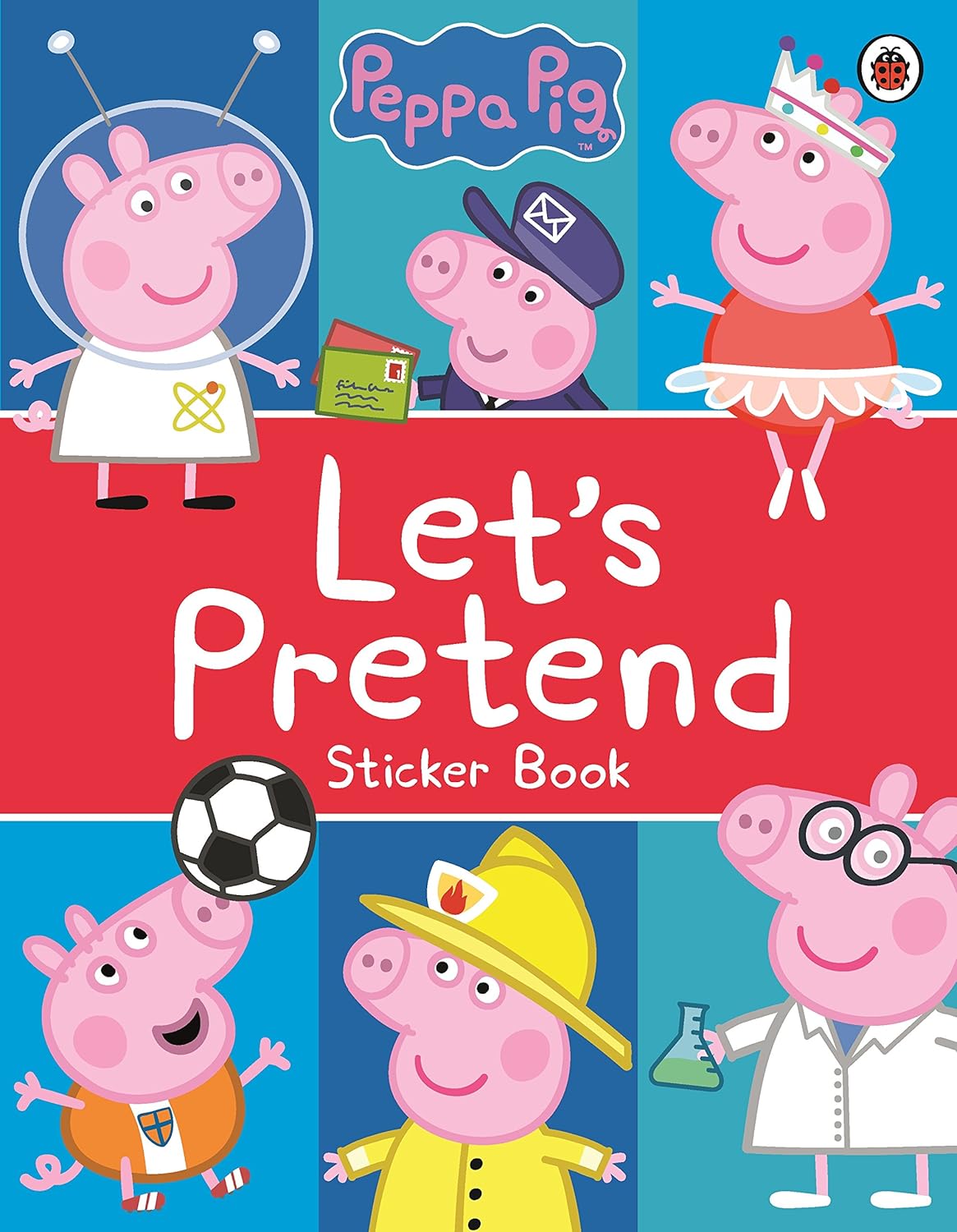 Peppa's Pig Let's Pretend Sticker Book - Anilas UK