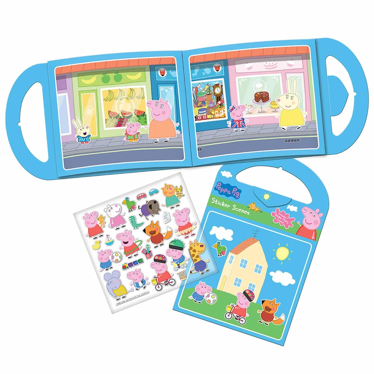 Peppa Pig Sticker Scene Activity Set - Anilas UK