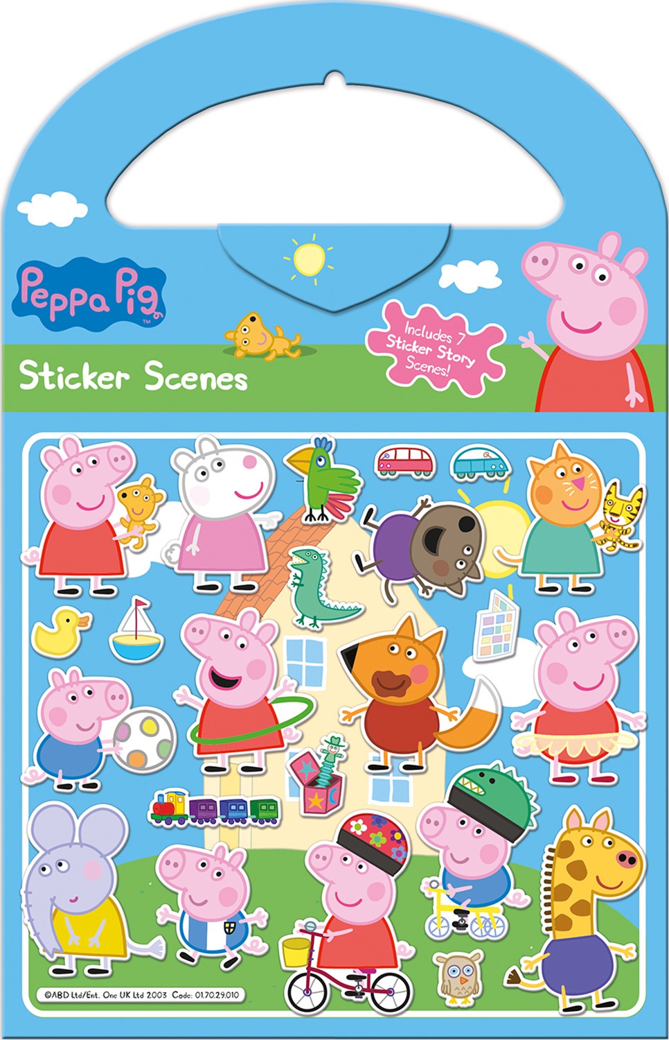 Peppa Pig Sticker Scene Activity Set - Anilas UK