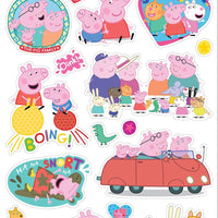 Peppa Pig Vinyl Decor Stickers - Anilas UK