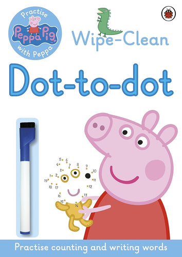 Peppa Pig: Practise with Peppa: Wipe-Clean Dot-to-Dot Book - Anilas UK
