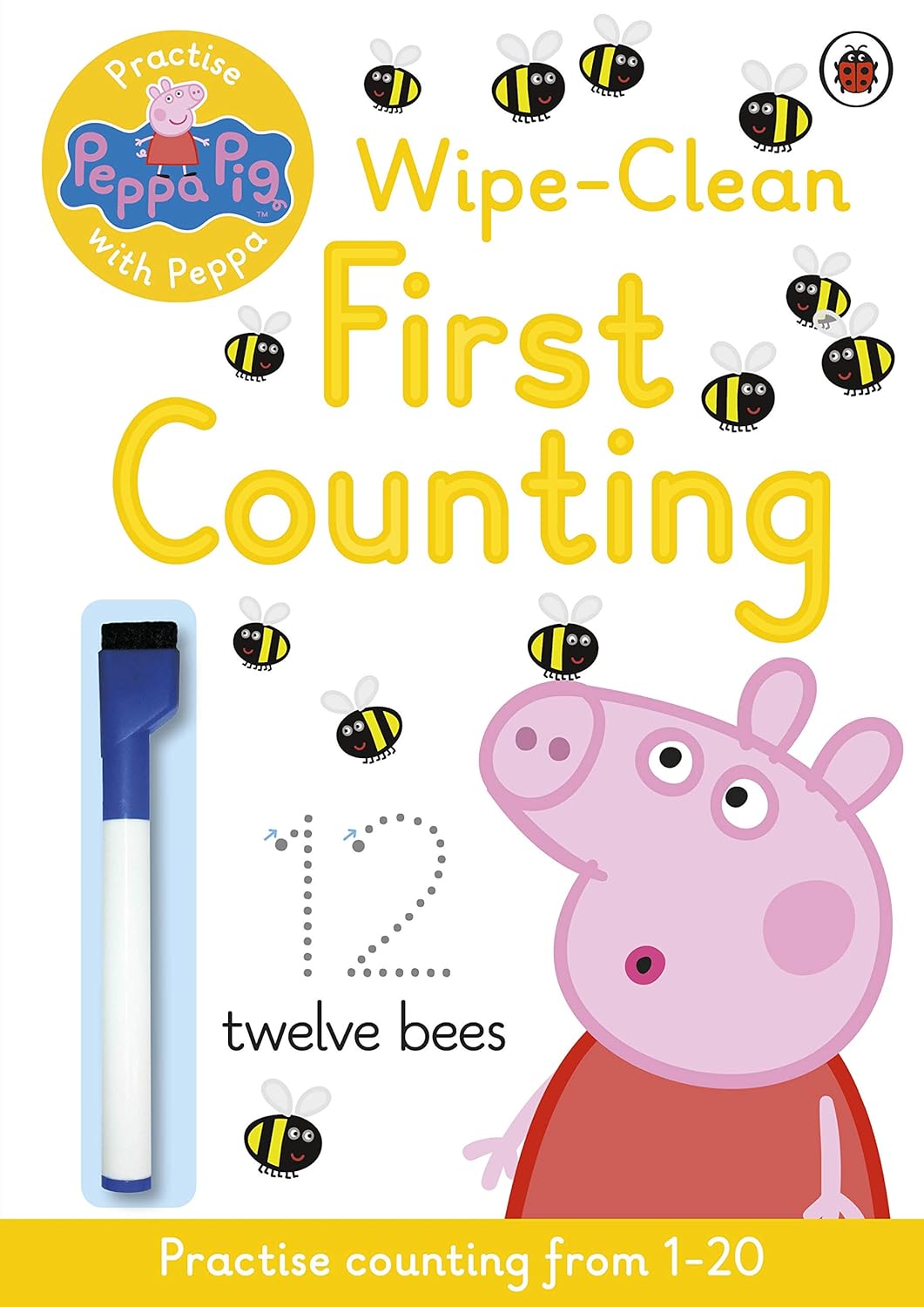 Peppa Pig: Practise with Peppa: Wipe-Clean First Counting Book - Anilas UK