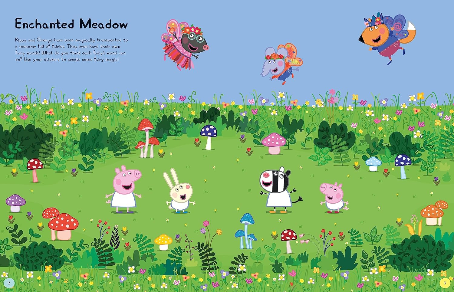 Peppa's Magical Dress-Up Sticker Book - Anilas UK