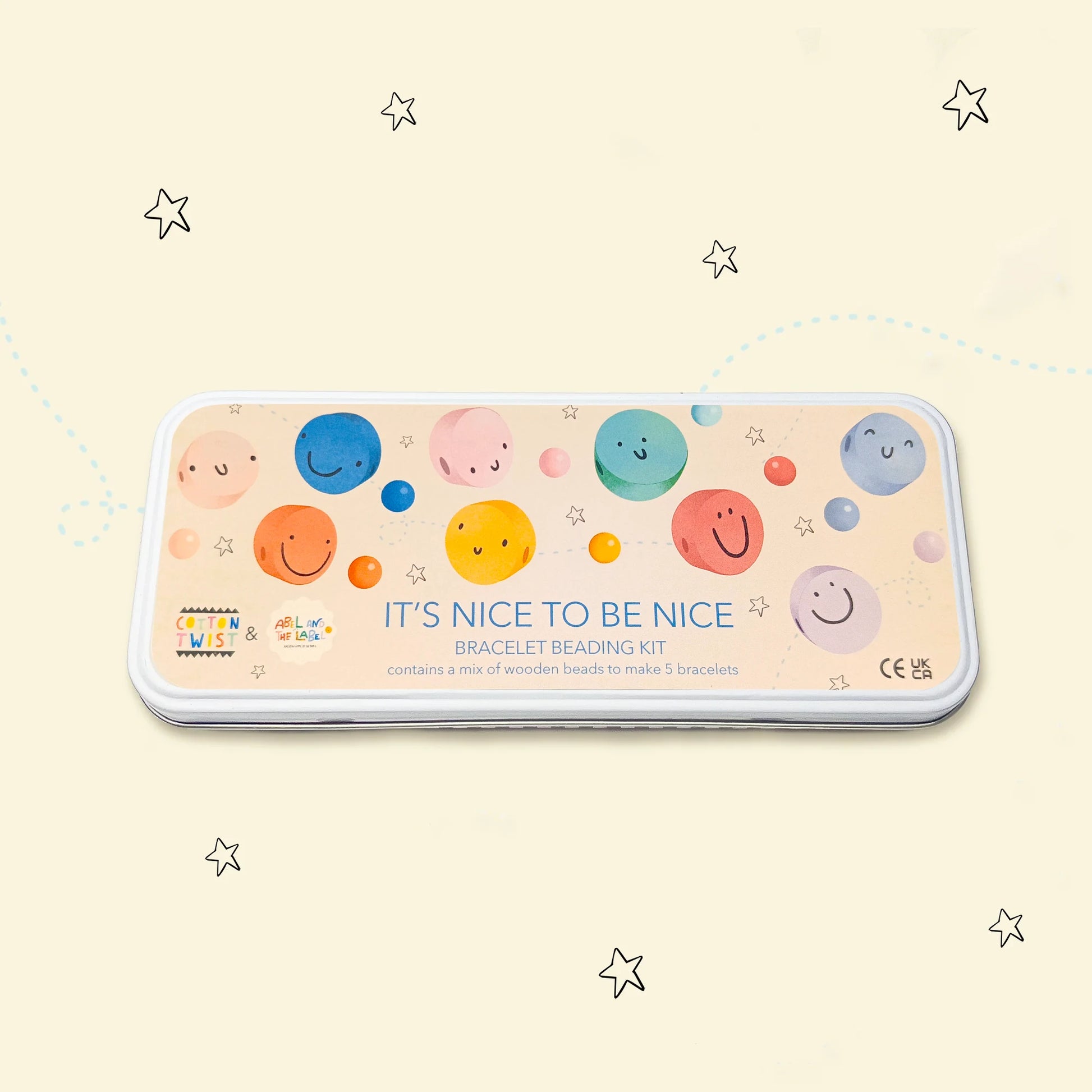 It's Nice To Be Nice Bracelet Beading Kit - Anilas UK