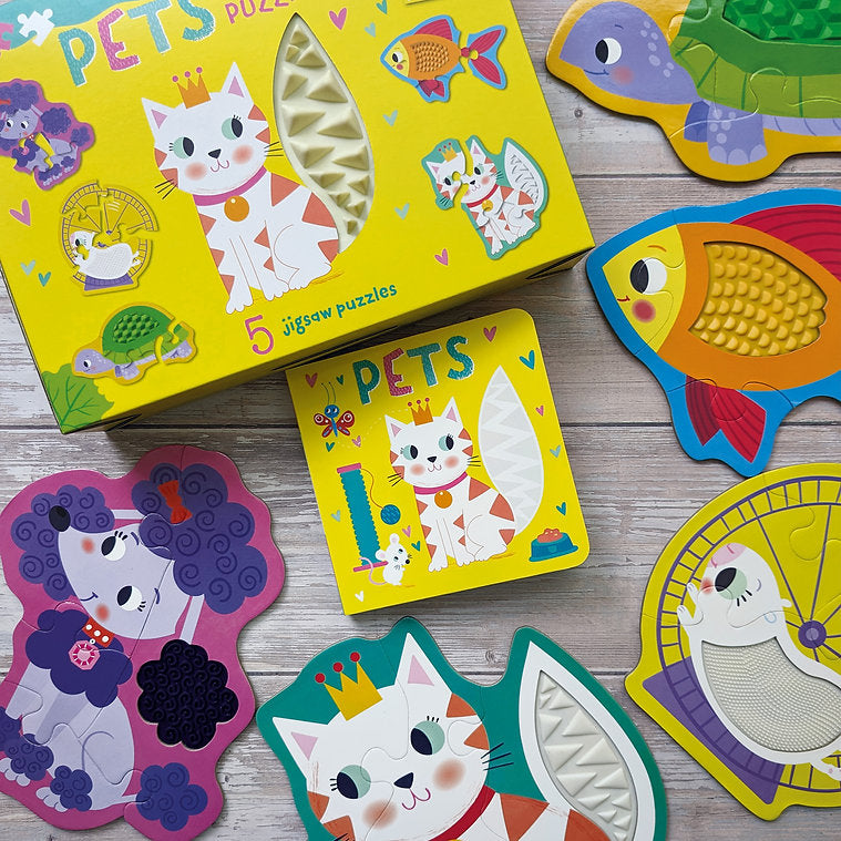 Pets Jigsaw Puzzles - Touch and Feel - Anilas UK