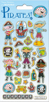 
              Pirates Sparkle Stickers Sheet - Anilas UK
            