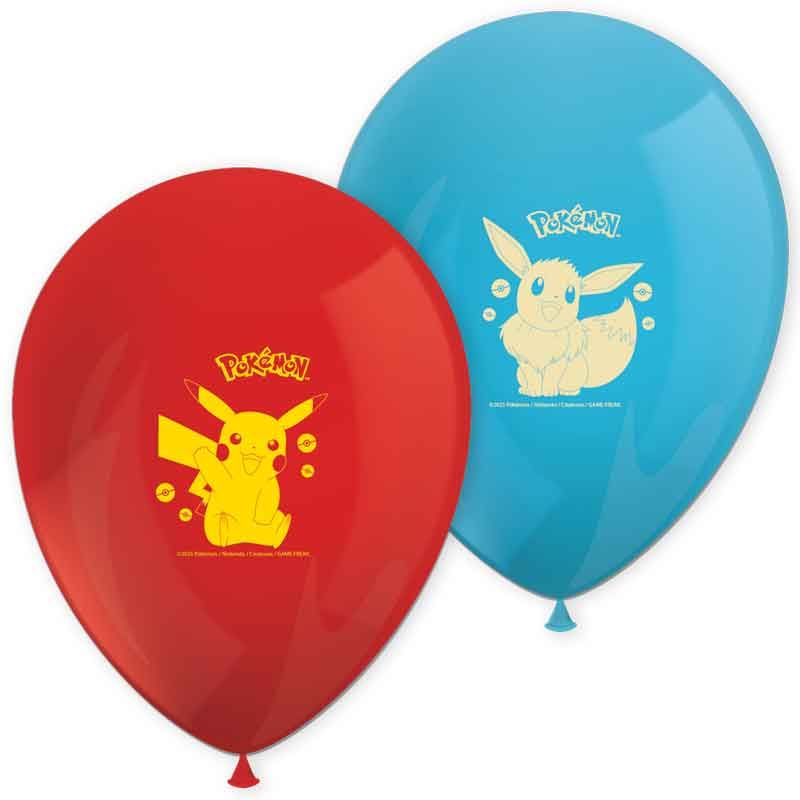 Pokemon Balloons (Pack of 8)