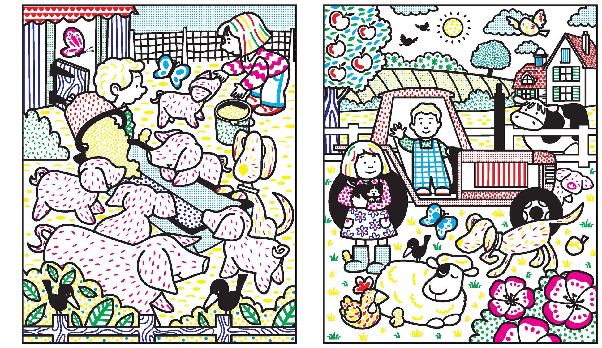 Poppy and Sam's Magic Painting Book - Anilas UK