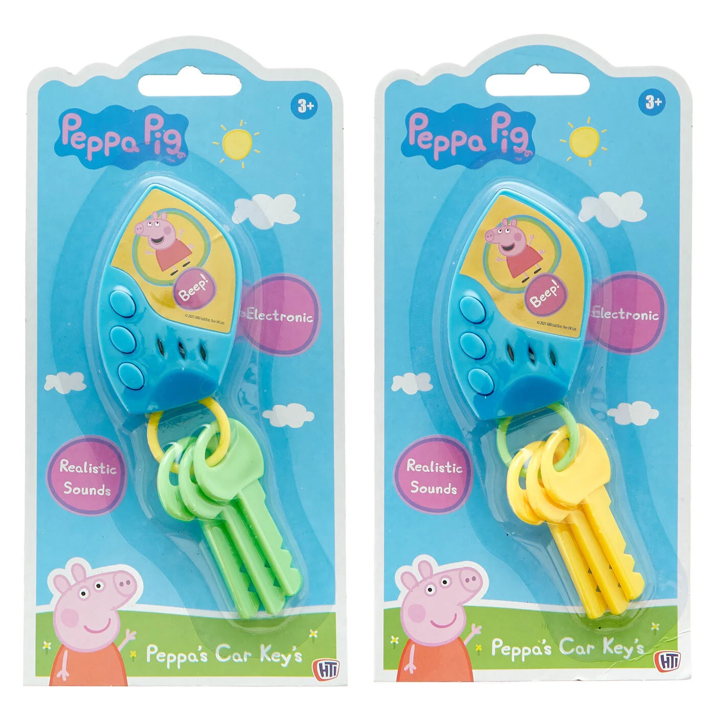 Peppa Pig Car Keys Interactive Toy - Anilas UK