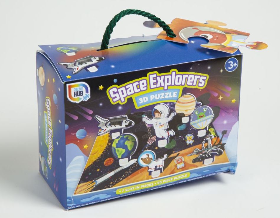 Space Explorers Jigsaw Puzzle - Anilas UK