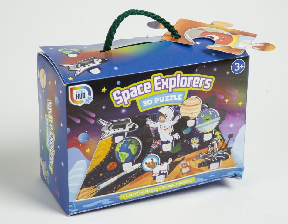 Space Explorers Jigsaw Puzzle