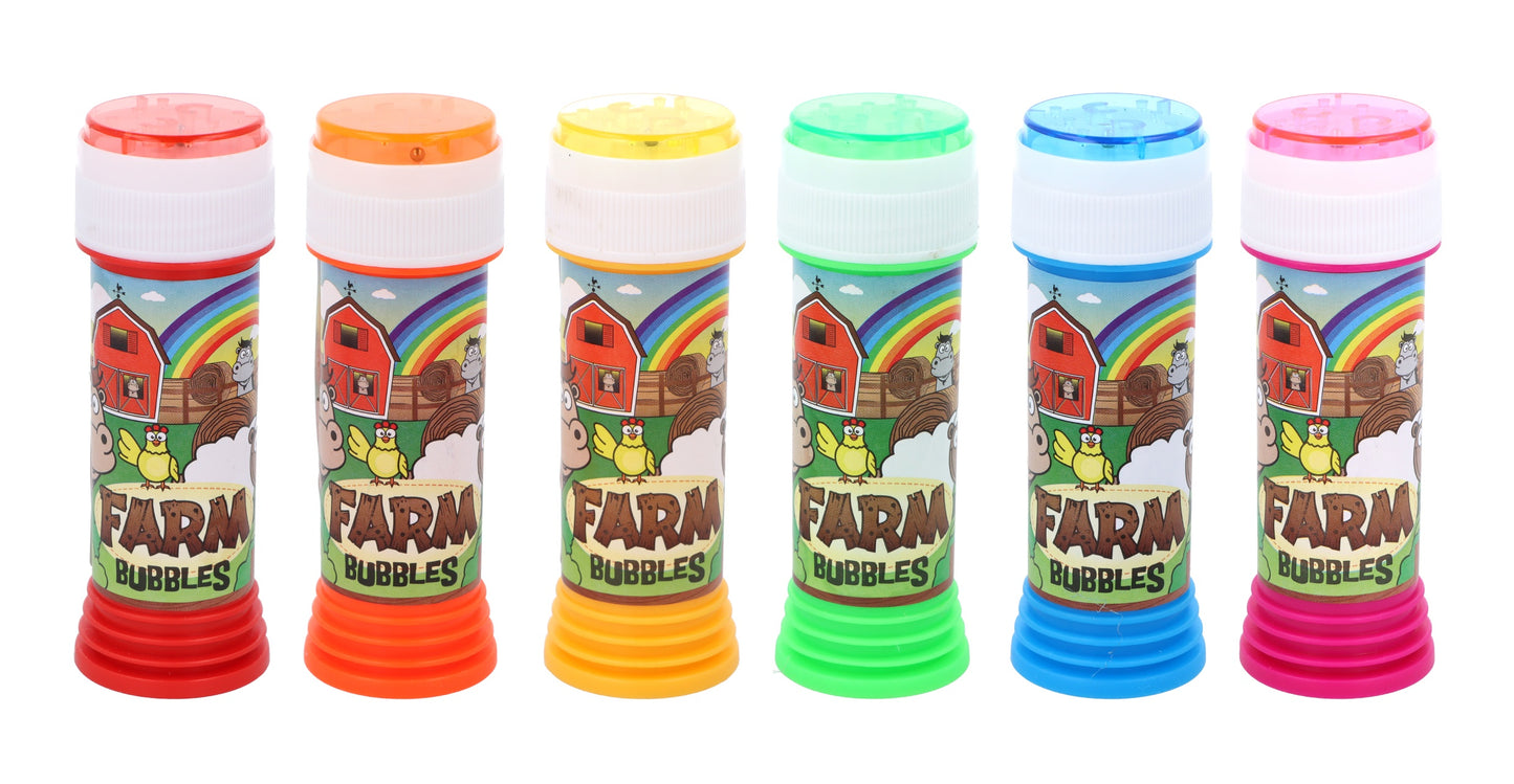 Farm Themed Bubble Tub with Wand - Anilas UK
