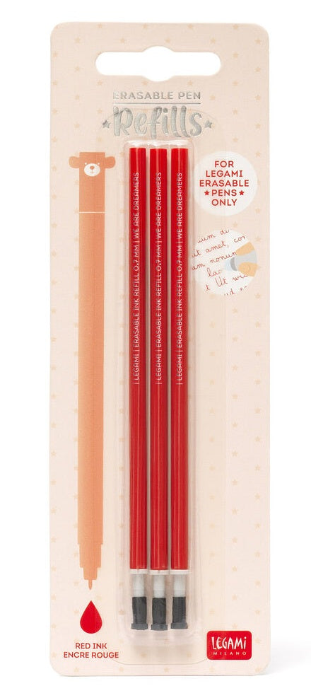 Red Ink Refill for Erasable Pen - Anilas UK
