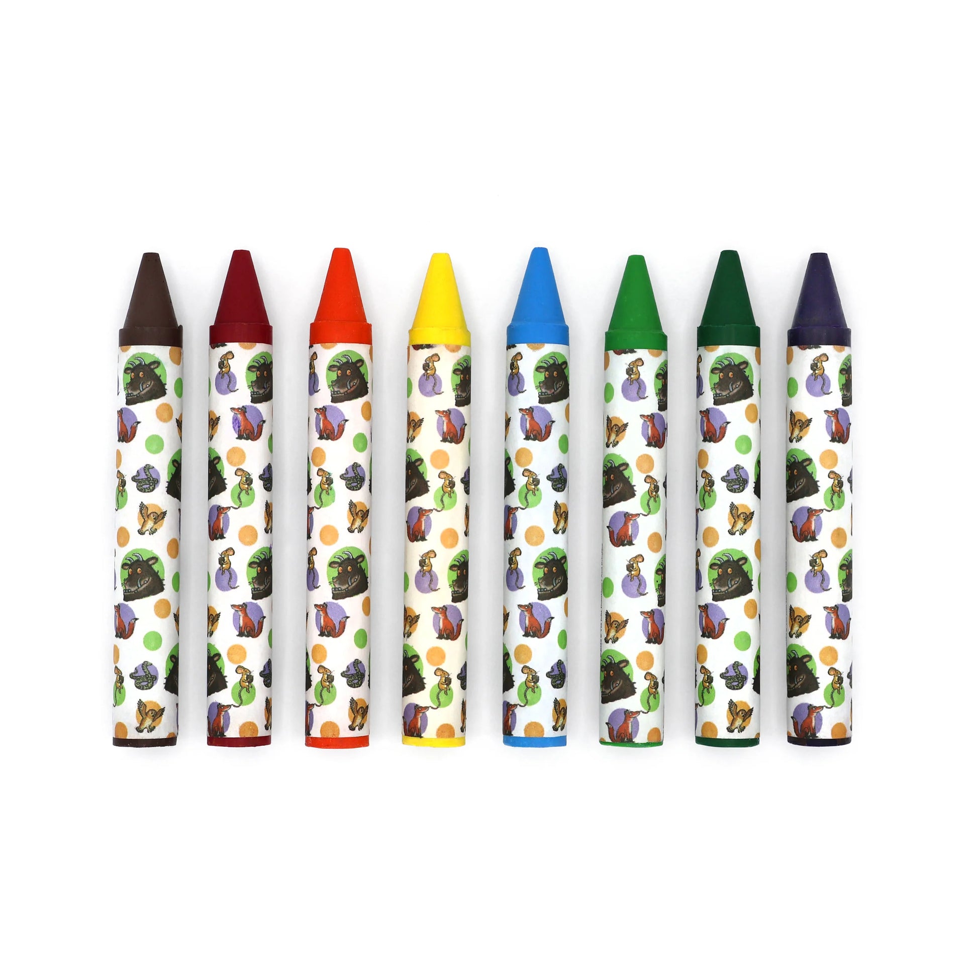 The Gruffalo Set of 8 Jumbo Crayons - Anilas UK