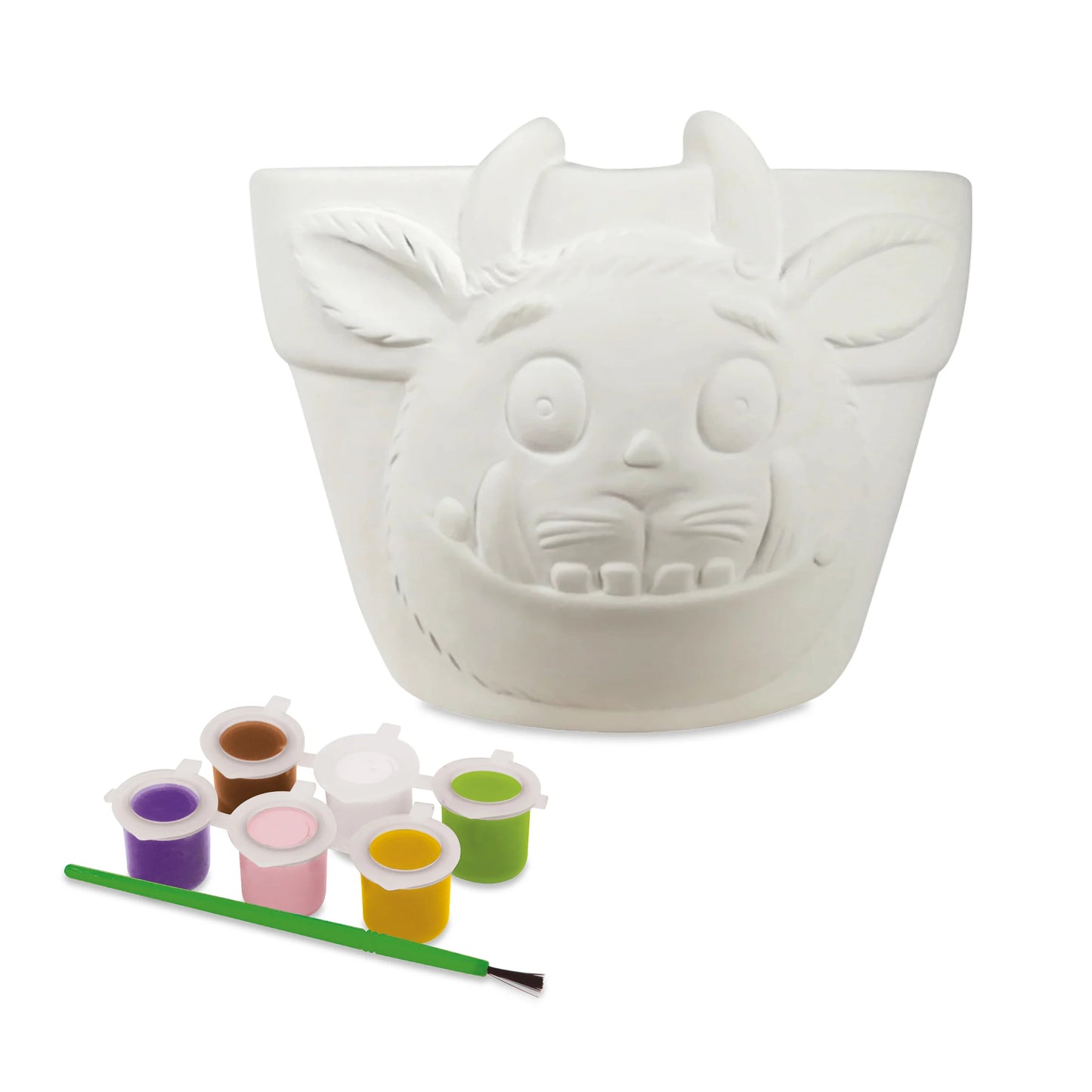 The Gruffalo Paint Your Own Plant Pot - Children's Craft Kit - Anilas UK