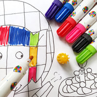 
              Elmer Set of 8 Jumbo Marker Pens for Children - Anilas UK
            