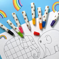 
              Elmer Set of 8 Jumbo Marker Pens for Children - Anilas UK
            