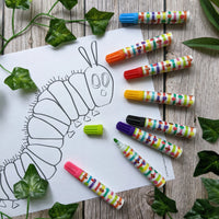 
              The Very Hungry Caterpillar Set of 8 Jumbo Marker Pens for Children - Anilas UK
            