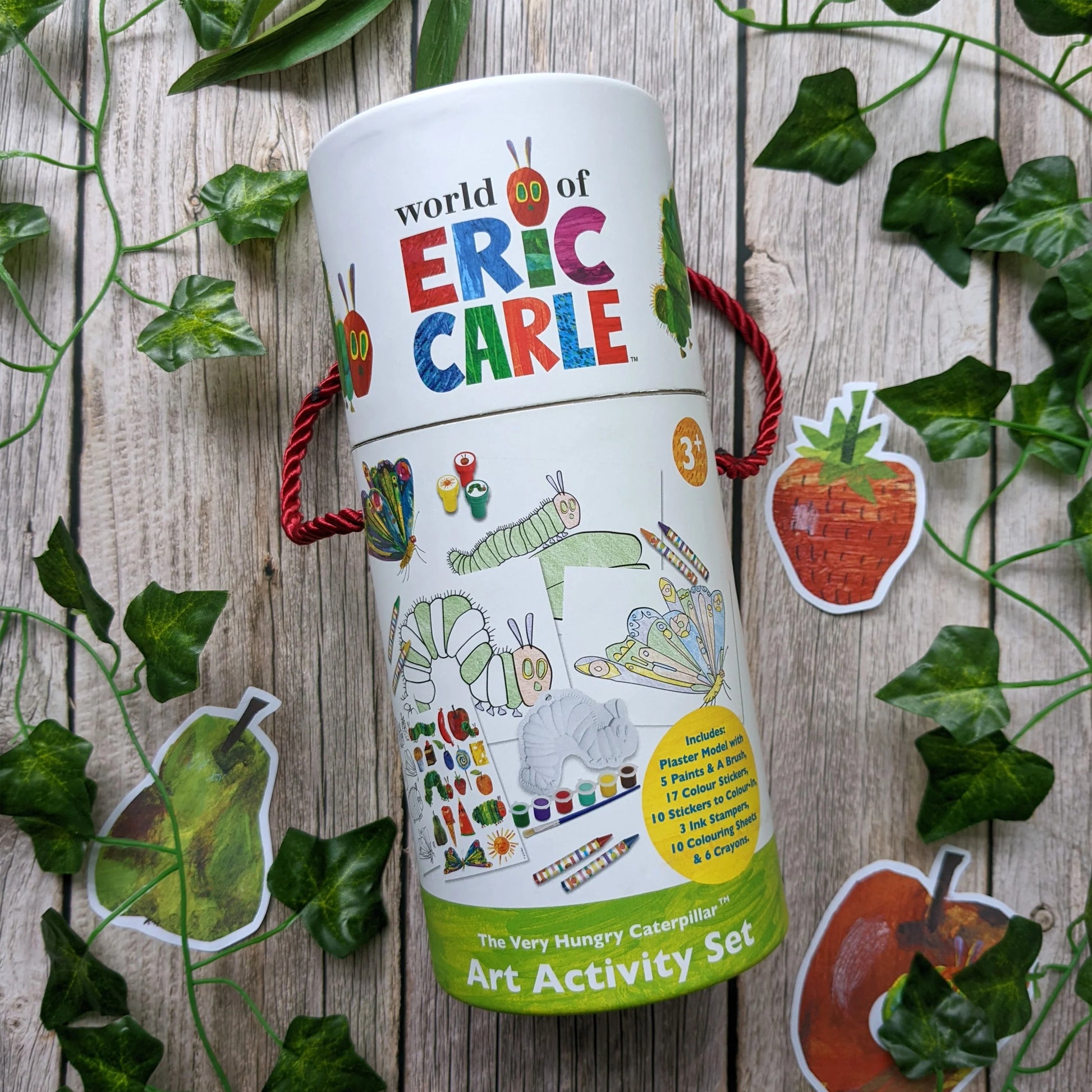 The Very Hungry Caterpillar Children's Art Activity Set - Includes Paints, Crayons and Stickers - Anilas UK