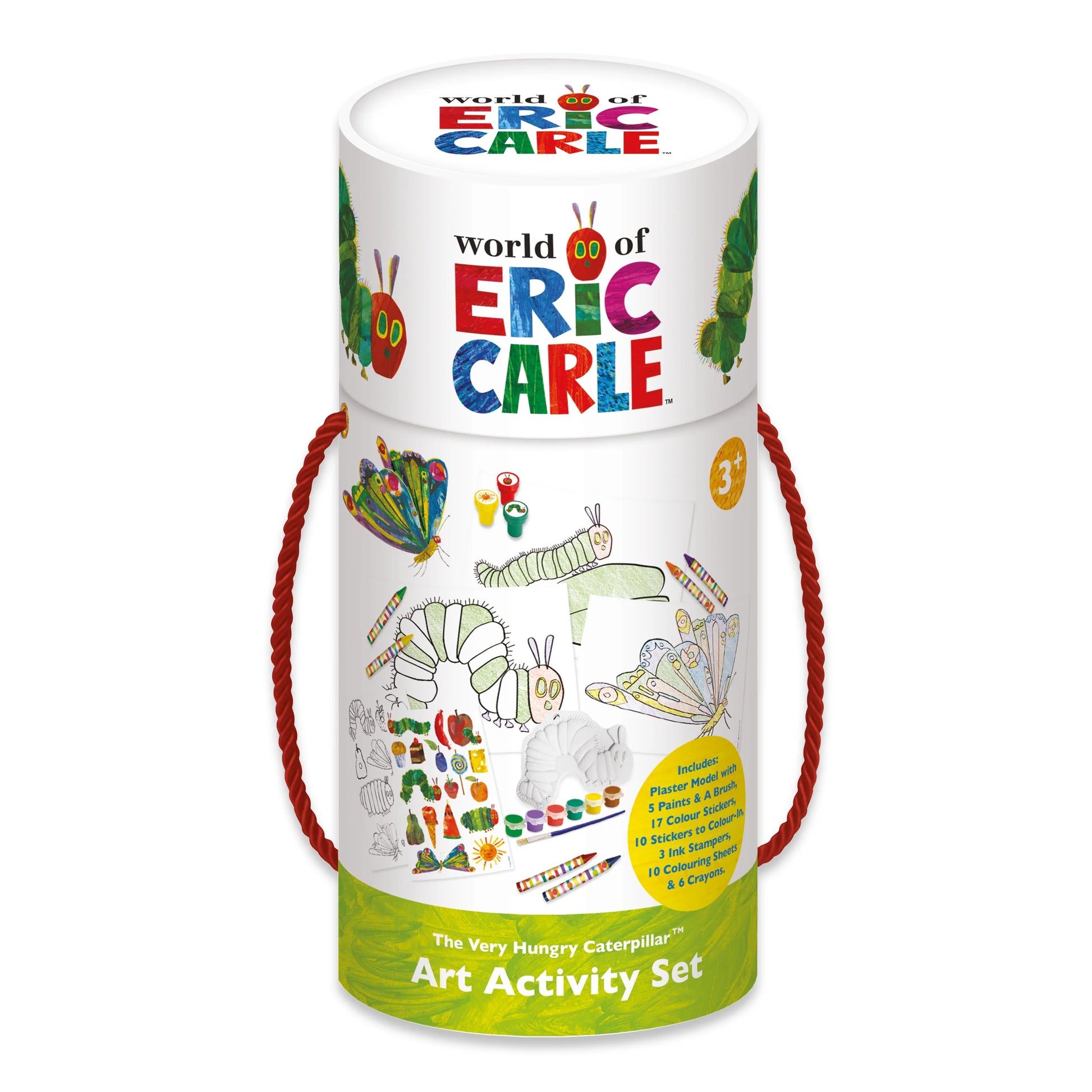 The Very Hungry Caterpillar Children's Art Activity Set - Includes Paints, Crayons and Stickers - Anilas UK