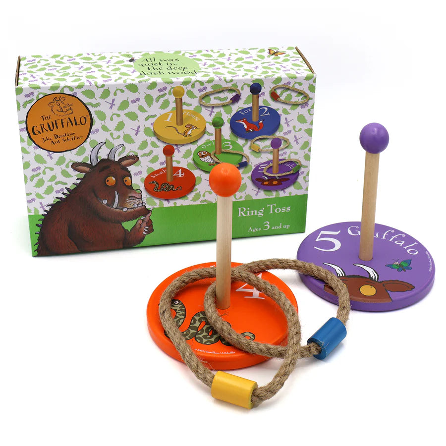 The Gruffalo Children's Wooden Ring Toss Game - Anilas UK