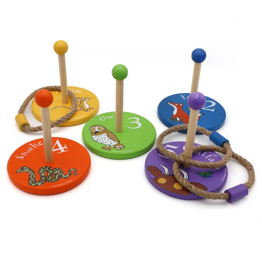 The Gruffalo Children's Wooden Ring Toss Game - Anilas UK