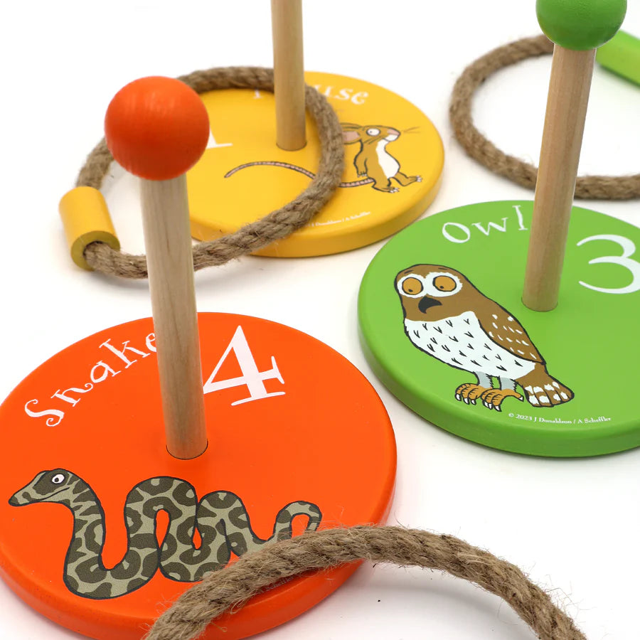 The Gruffalo Children's Wooden Ring Toss Game - Anilas UK