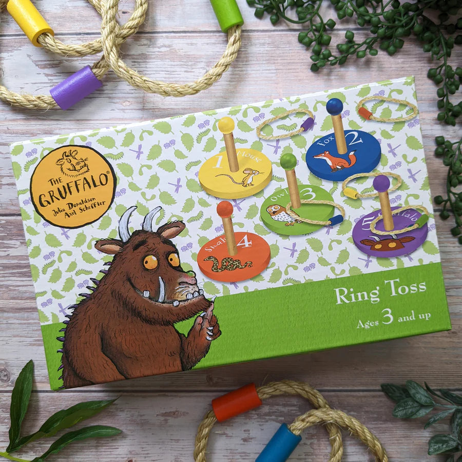 The Gruffalo Children's Wooden Ring Toss Game - Anilas UK