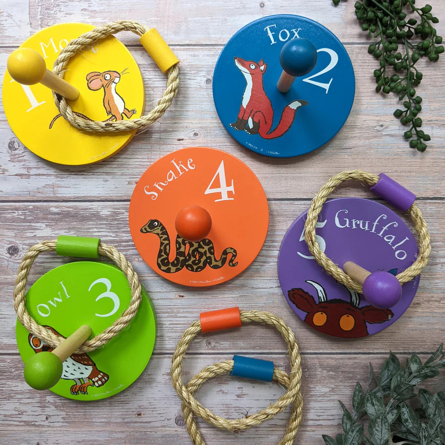 The Gruffalo Children's Wooden Ring Toss Game - Anilas UK