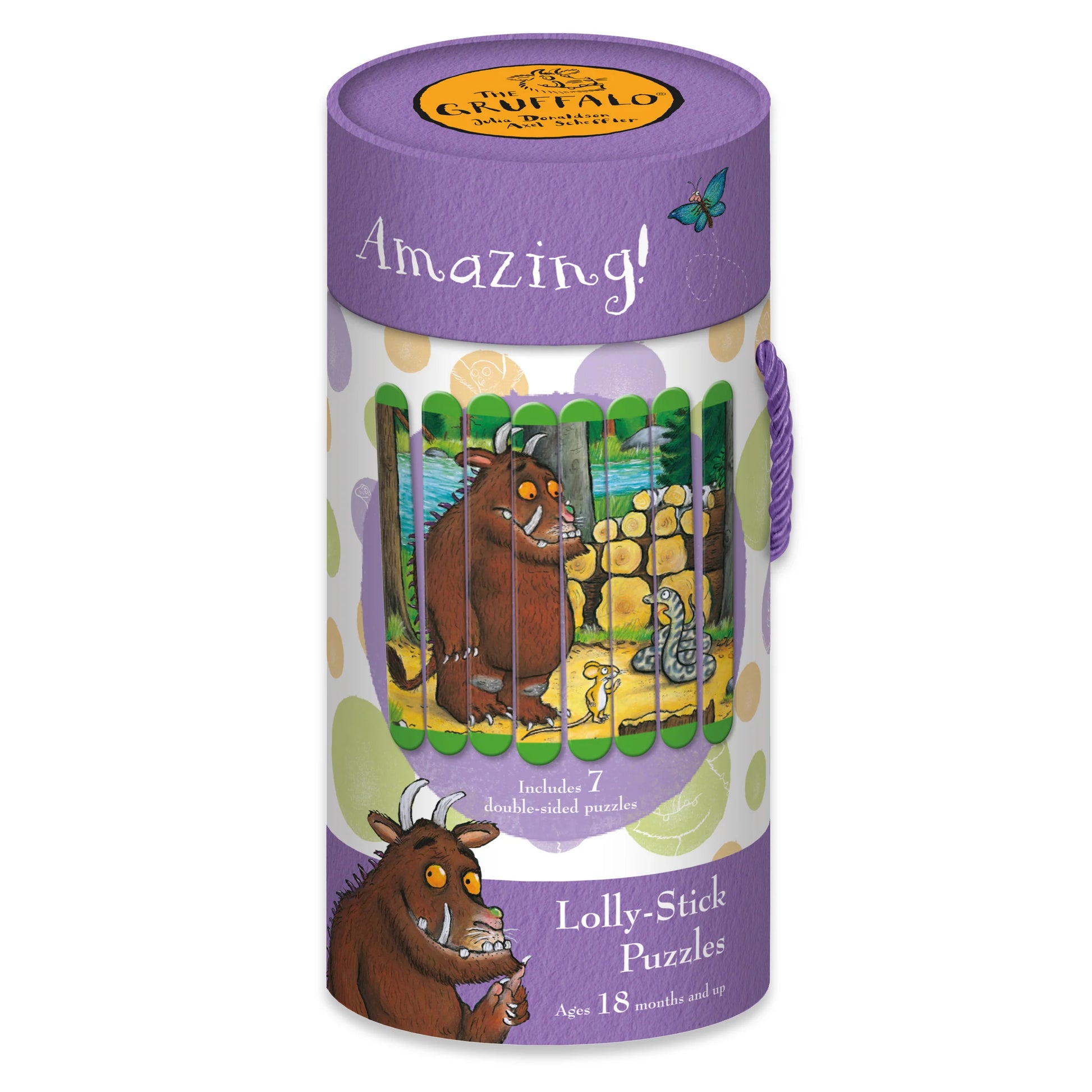 The Gruffalo Lolly Stick Puzzle - Create 5 Double Sided Lolly Stick Scenes - Anilas UK