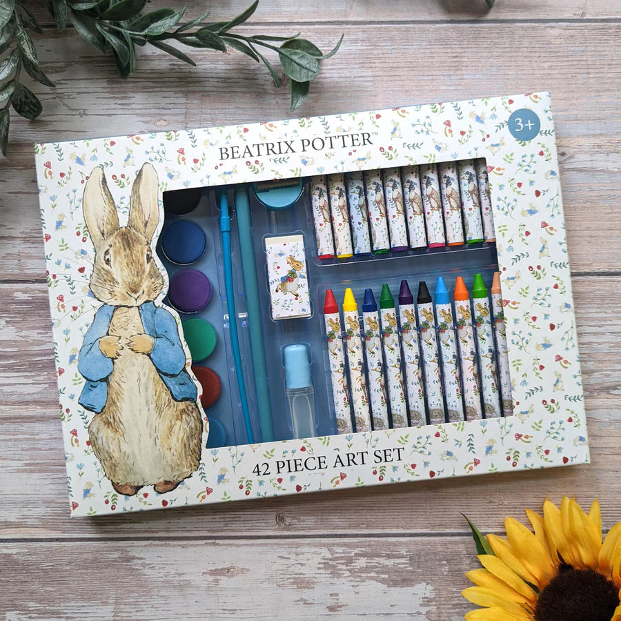 Beatrix Potter Children's 42 Piece Art Set - Anilas UK