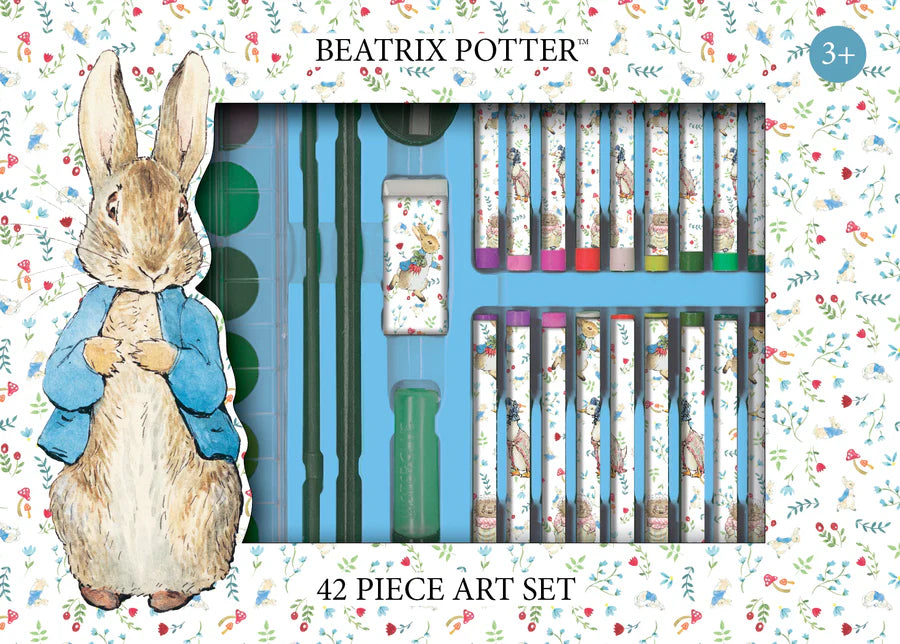 Beatrix Potter Children's 42 Piece Art Set - Anilas UK